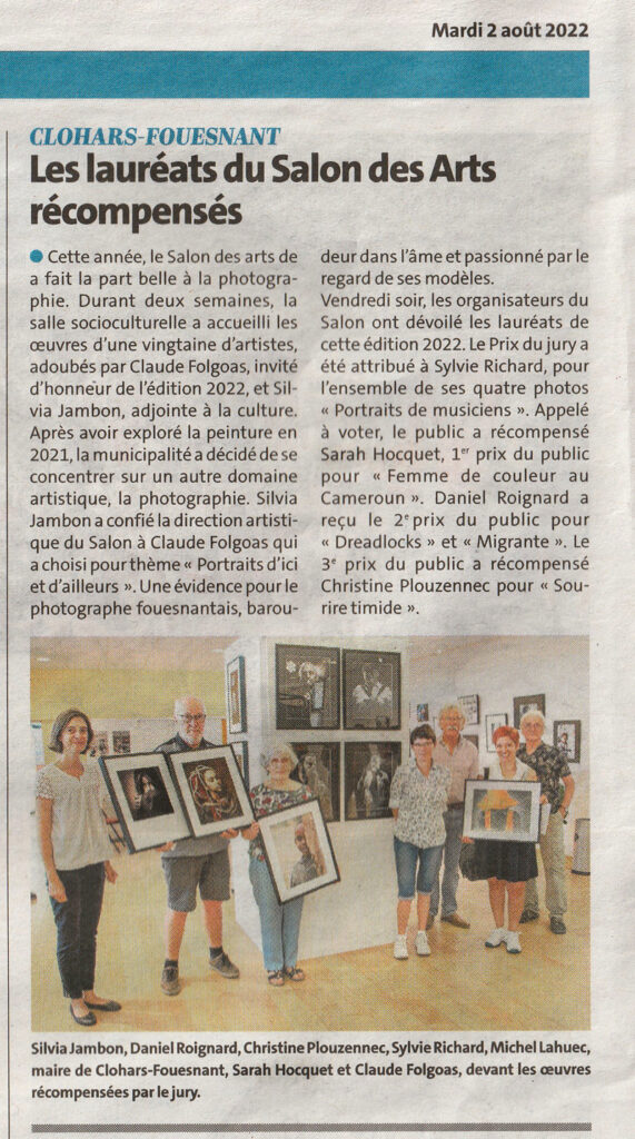 concours de photo à Clohars-Fouesnant le premier prix de concours de photo à Clohars-Fouesnant